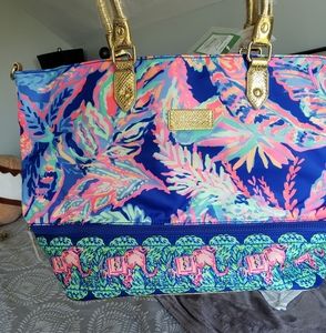 Lilly Pulitzer Weekender Traveler Purse Bag NWT